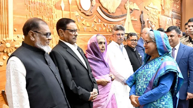 বেলজিয়াম সফর শেষে দেশে ফিরেছেন প্রধানমন্ত্রী