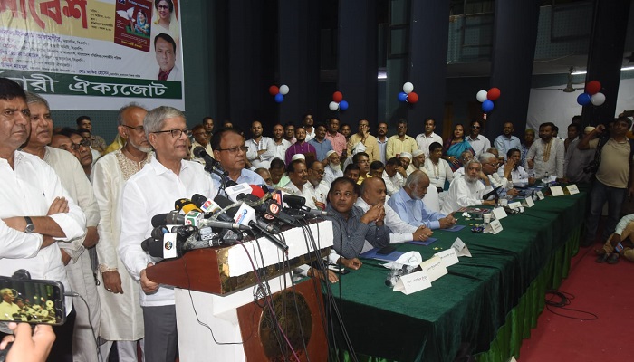 সরকার পতনে যা দরকার তাই করতে হবে: মির্জা ফখরুল