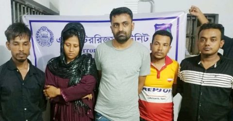 বাউবির শিক্ষককে অপহরণের পর মুক্তিপণ আদায় চক্রের নারীসহ গ্রেফতার ৫