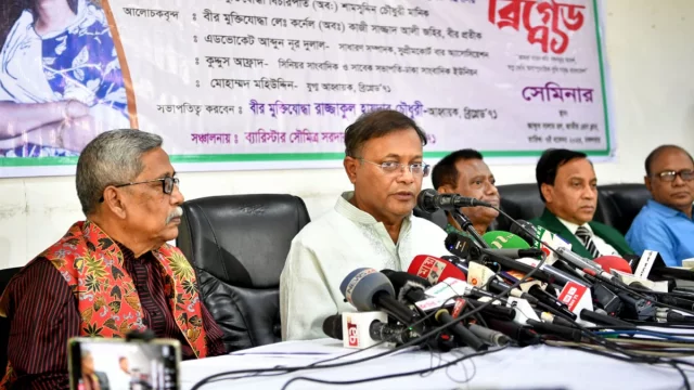 শেষ সন্ত্রাসী নির্মূল না হওয়া পর্যন্ত অভিযান চলবে: তথ্যমন্ত্রী