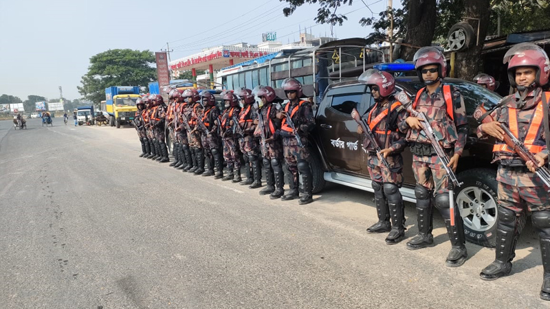 বিএনপির অবরোধ: সারাদেশে ২২৮ প্লাটুন বিজিবি মোতায়েন