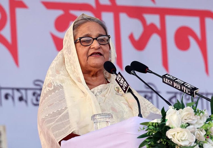 চোরাগুপ্তা হামলা চালিয়ে আওয়ামী লীগ সরকারের পতন সম্ভব নয়: শেখ হাসিনা