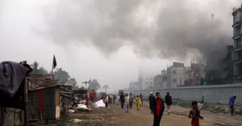 বৃষ্টির পরও ঢাকার বাতাসের মান ‘মধ্যম’ পর্যায়ে