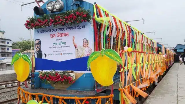 এবার পদ্মা সেতু দিয়ে ঢাকায় আসবে ‘ম্যাঙ্গো স্পেশাল ট্রেন’