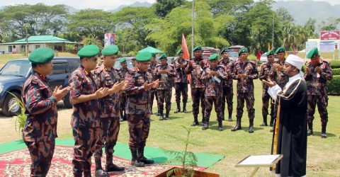 থানচি-রুমা সীমান্ত পরিদর্শন করলেন বিজিবি মহাপরিচালক