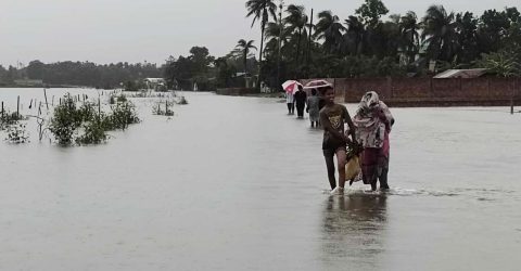 সর্বোচ্চ বৃষ্টিপাত চাঁদপুরে, ঢাকায় ২২৪ মিলিমিটার