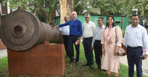 ডিএসসিসির আয়োজনে ঢাকার ঐতিহ্যবাহী স্থাপনা পরিদর্শনে সি৪০ প্রতিনিধি দল