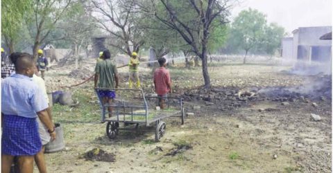 ভারতে ভয়াবহ বিস্ফোরণে নিহত অন্তত ৮