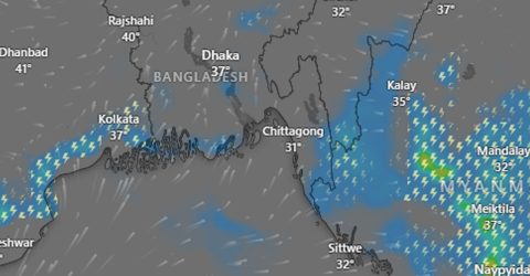 তীব্র বজ্রপাত, কালবৈশাখী ও শিলাবৃষ্টির আশঙ্কা