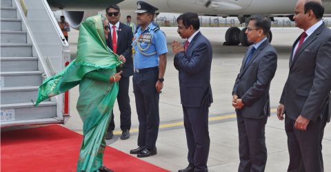 শপথ অনুষ্ঠানে যোগ দিতে নয়াদিল্লি পৌঁছেছেন প্রধানমন্ত্রী