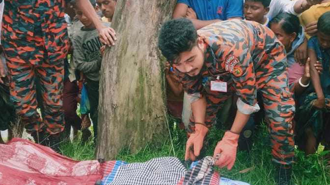 বাসের ধাক্কায় মোটরসাইকেল আরোহী দুই যুবক নিহত