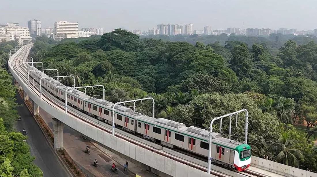 রোববার থেকে নিয়মিত চলবে মেট্রোরেল