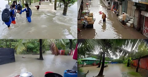 শুক্রবার থেকে বন্যাকবলিত এলাকায় বৃষ্টিপাত কমবে: আবহাওয়া অধিদপ্তর