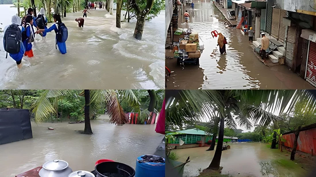 শুক্রবার থেকে বন্যাকবলিত এলাকায় বৃষ্টিপাত কমবে: আবহাওয়া অধিদপ্তর