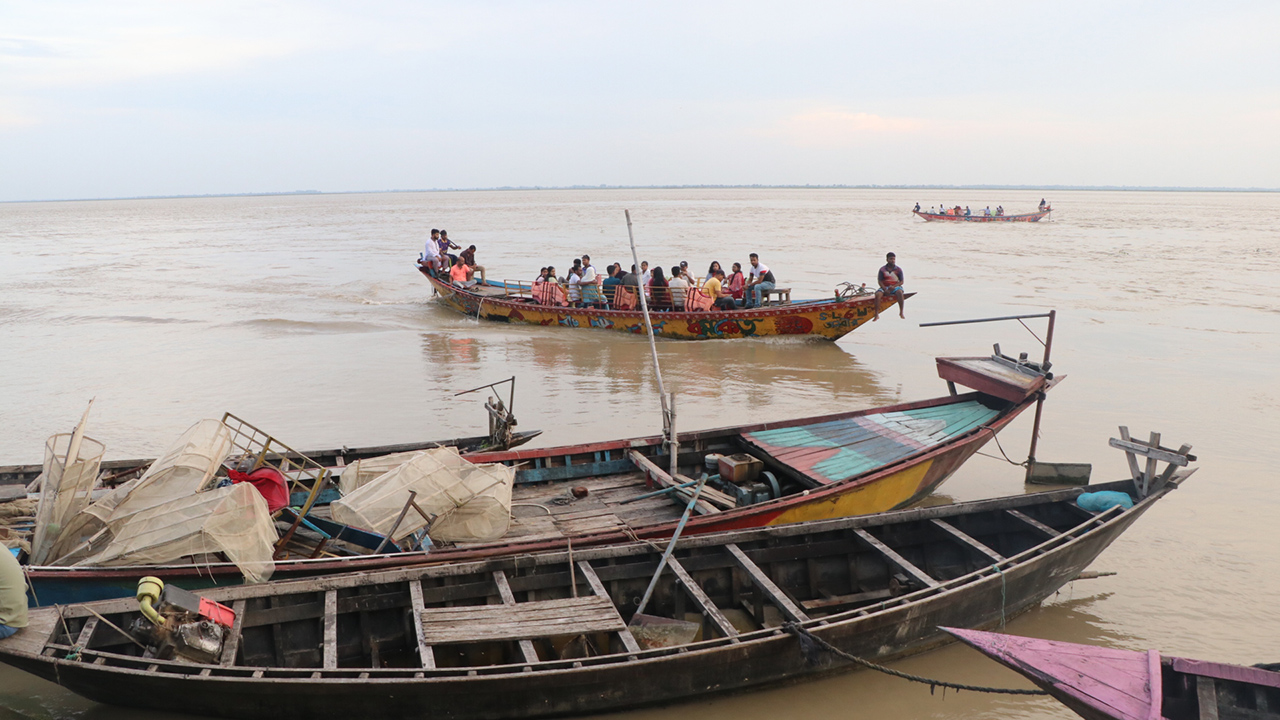 রাজশাহীতে ৪ সেন্টিমিটার বেড়েছে পদ্মার পানি