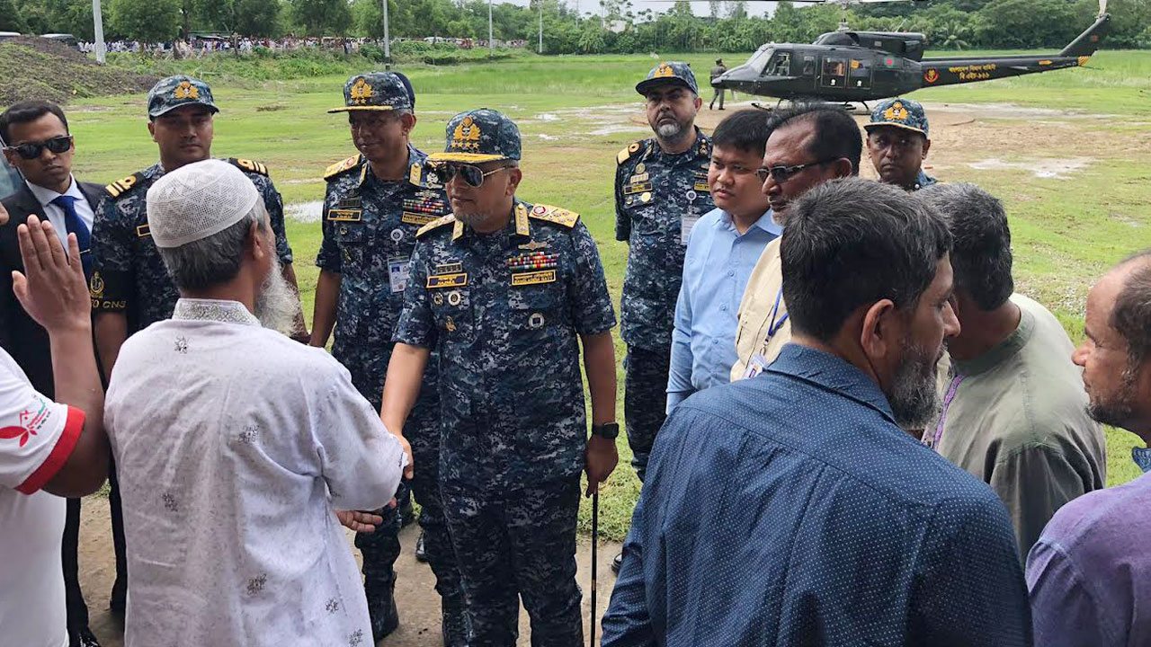 শান্তি-শৃঙ্খলা রক্ষায় ঐক্যবদ্ধ থাকতে নৌবাহিনী প্রধানের আহ্বান