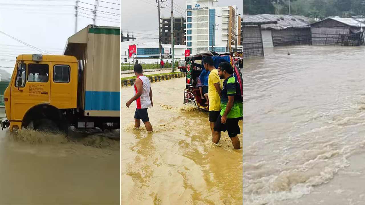 ফেনীর পর কক্সবাজার, এক মাস না যেতেই ফের অস্বাভাবিক বৃষ্টি