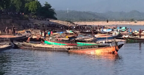 ধোপাজান নদীতে টাস্কফোর্সের অভিযান, ১৩ কোটি টাকার মালামাল জব্দ