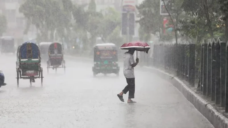 চারদিন বৃষ্টির বার্তা