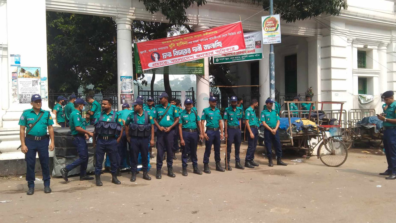 ঘেরাও কর্মসূচি, হাইকোর্টের সামনে নিরাপত্তা জোরদার