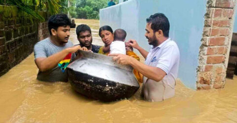 শেরপুরে পাহাড়ি ঢলে শতাধিক গ্রাম প্লাবিত