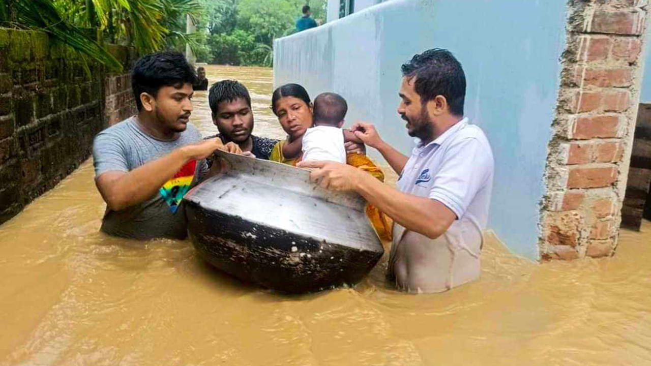 শেরপুরে পাহাড়ি ঢলে শতাধিক গ্রাম প্লাবিত