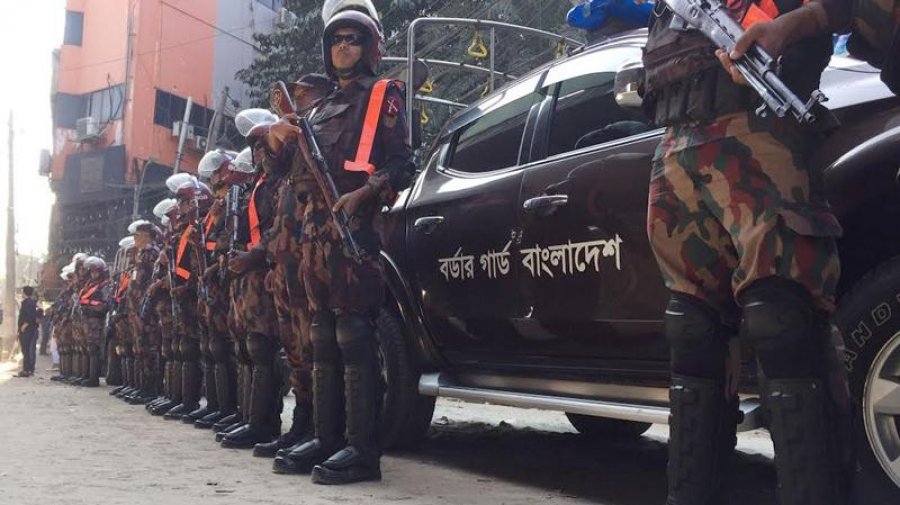 যাত্রাবাড়ী-ডেমরা এলাকায় ৬ প্লাটুন বিজিবি মোতায়েন