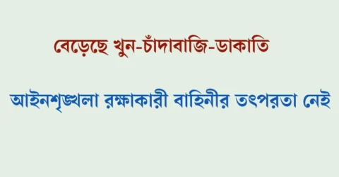 খুলনায় সন্ত্রাসীরা বেপরোয়া, চলছে অস্ত্রের মহড়া