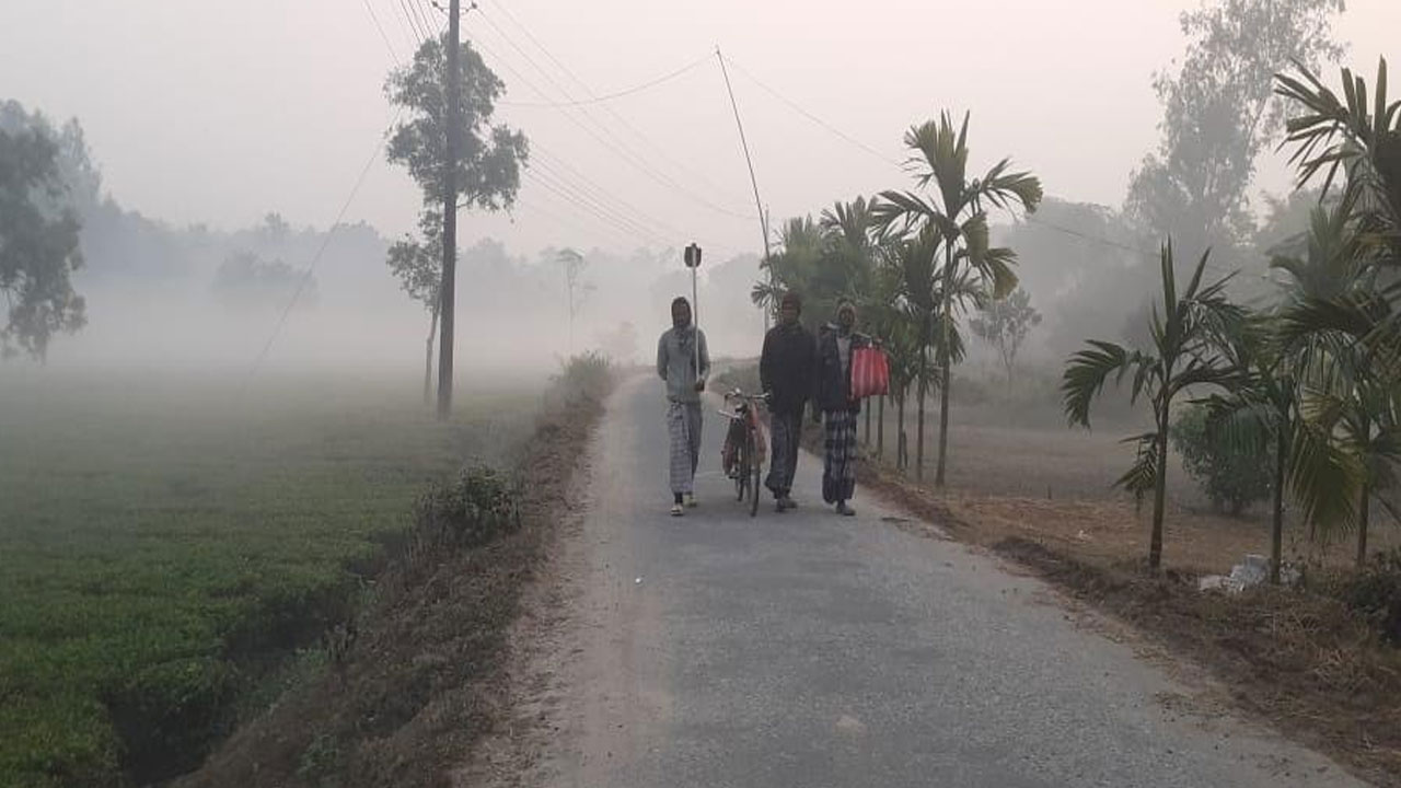 আবারও ১০ ডিগ্রির নিচে পঞ্চগড়ের তাপমাত্রা