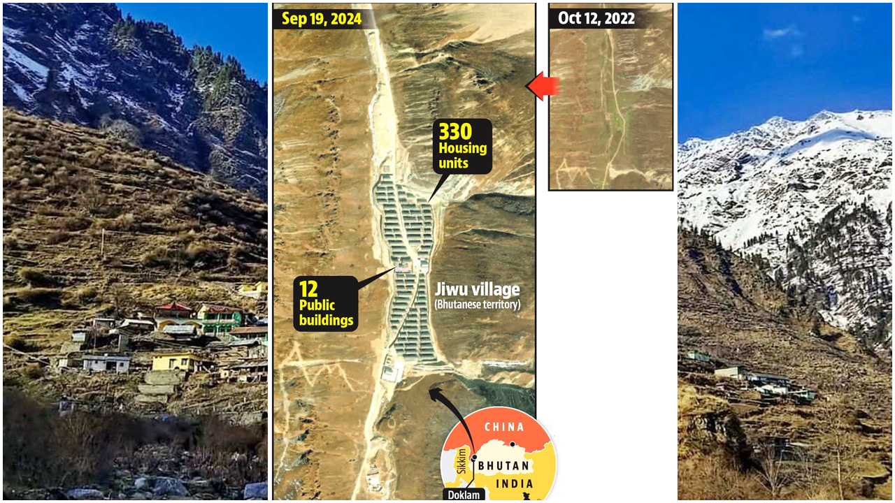 ডোকলামে ২২টি গ্রাম-বসতি স্থাপন করেছে চীন, চিন্তায় ভারত