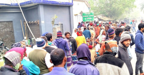 মেহেরপুরে সারের কৃত্রিম সংকট, লাইনে দাঁড়িয়েও সার পাচ্ছেন না কৃষক