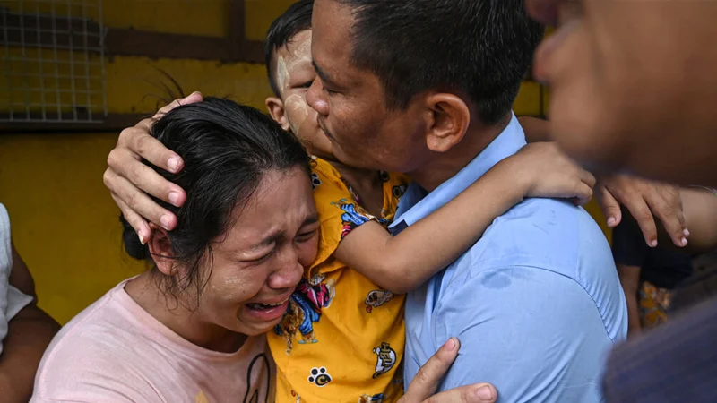 ১৮০ বিদেশিসহ প্রায় ছয় হাজার বন্দীকে মুক্তি দিচ্ছে জান্তা সরকার