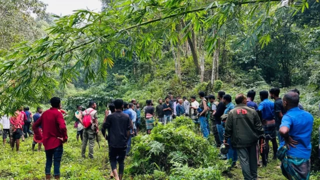 মৌলভীবাজারে বেদখলে থাকা ৩০ একর বনভূমি উদ্ধার