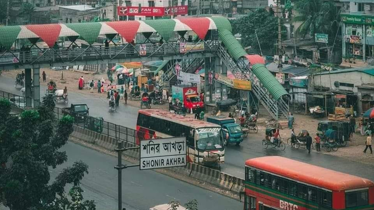 শনির আখড়ায় ৬ তলা ভবন থেকে পড়ে যুবক নিহত