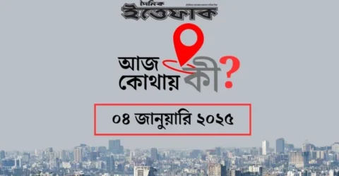 রাজধানীতে কোথায় কী কর্মসূচি?