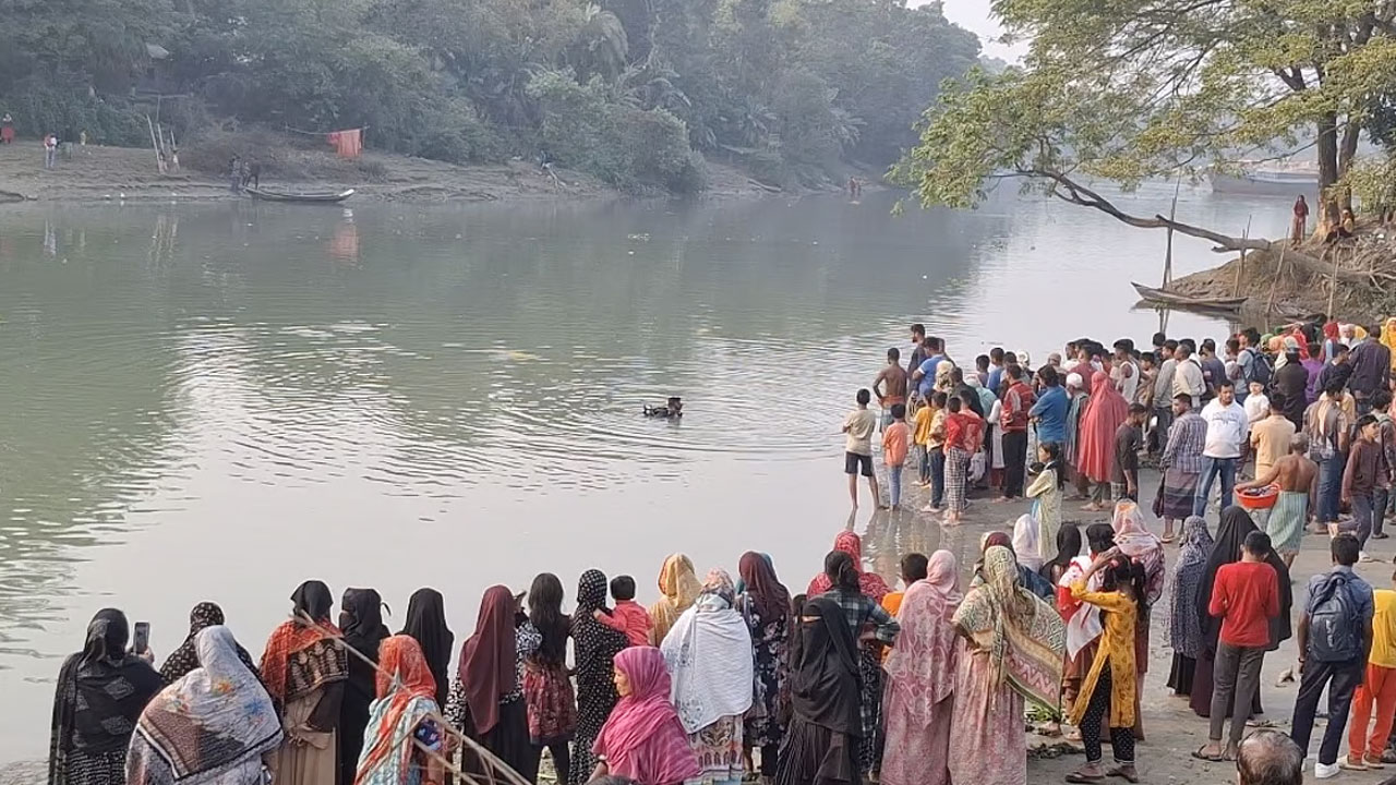 তিন দিন পর কুমার নদে মিলল নিখোঁজ ভাই-বোনের মরদেহ