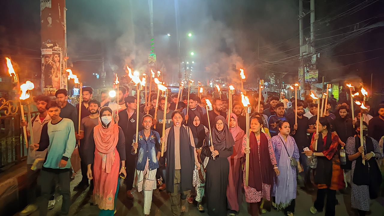 রংপুরে ধর্ষকদের সর্বোচ্চ শাস্তির দাবি