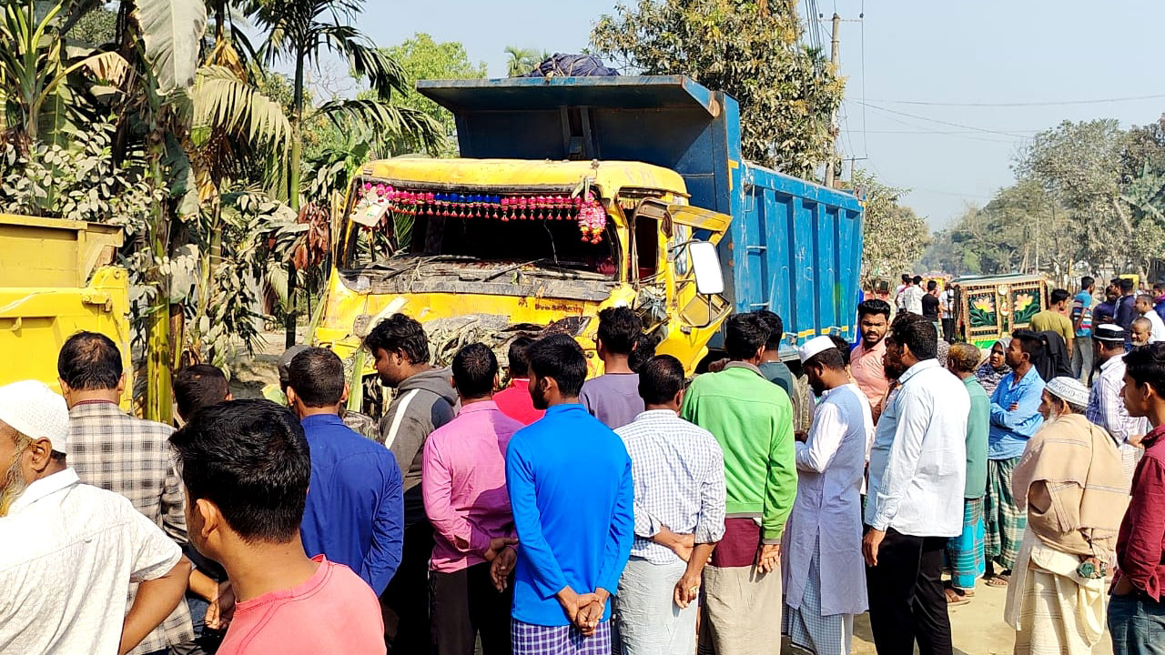 সকালে জামালপুর-ময়মনসিংহ মহাসড়কে ঝরল দুই প্রাণ